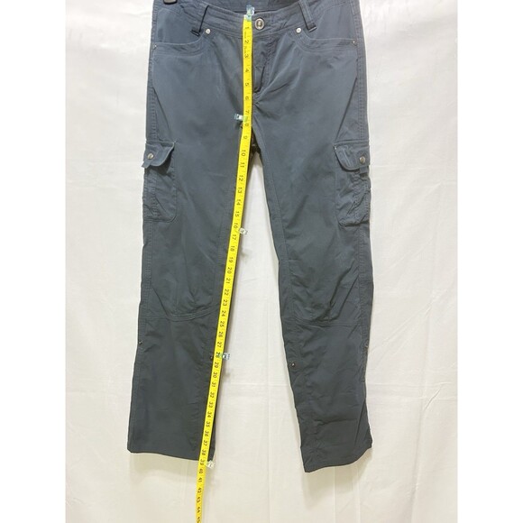 KUHL Womens 8 Blue Outdoor Travel Ankle Roll Pants - Picture 4 of 13